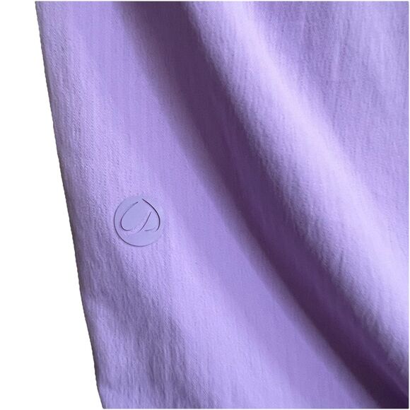 Crz‎ Yoga Pants Women’s M Purple Drawstring Stretch Athleisure Cropped High Rise - Picture 4 of 4